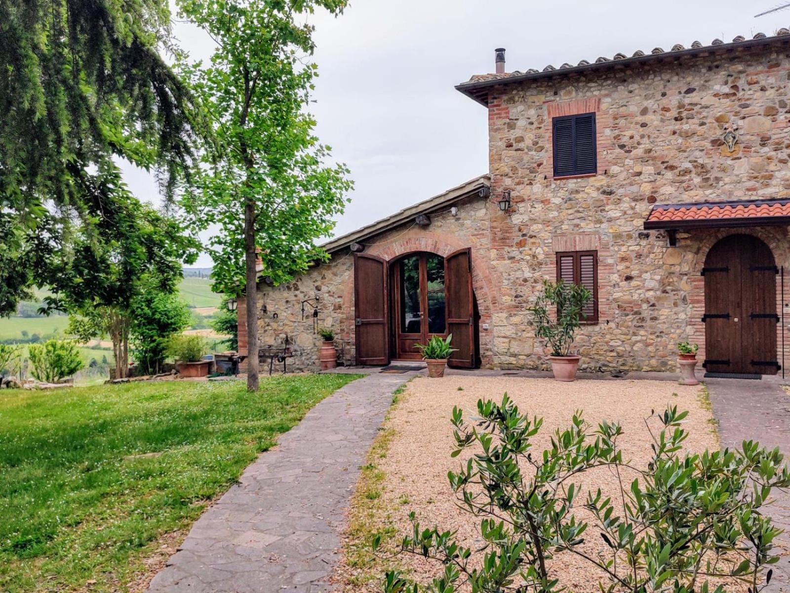 Il Giardino Del Chianti Apartment Siena Luaran gambar